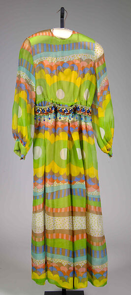 Evening jumpsuit, Mollie Parnis (American, 1902–1992), Silk, American 