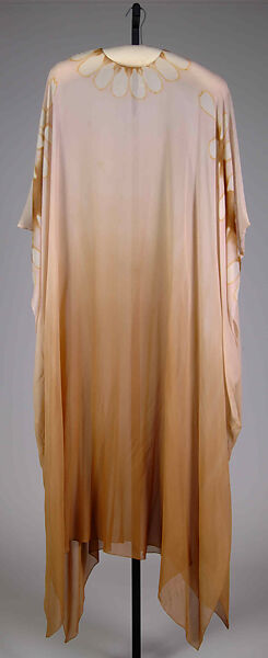 Evening caftan, Halston (American, Des Moines, Iowa 1932–1990 San Francisco, California), Silk, American 