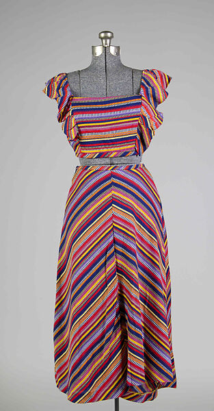 Dress, Willi Smith (American, 1948–1987), Cotton, American 