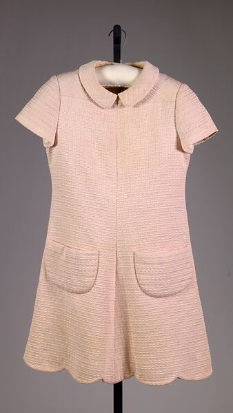 Dress, André Courrèges (French, Pau 1923–2016 Neuilly-sur-Seine), Cotton, French 