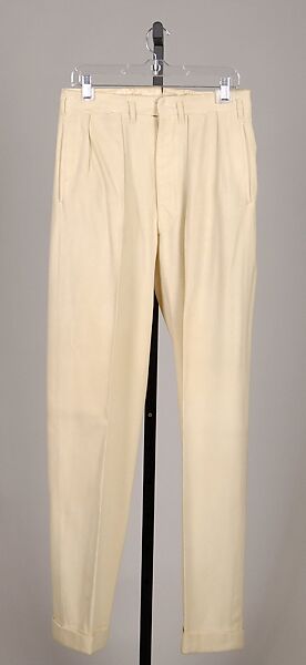 Attributed to F. Cruwys | Tennis trousers | British | The Metropolitan ...