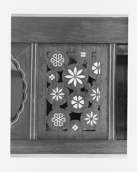 Cabinet, Herter Brothers (German, active New York, 1864–1906), Rosewood (secondary wood: poplar), brass inlay, beveled glass doors, velvet lining., American