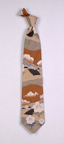 Necktie, Larry Weinstein, Silk, American 