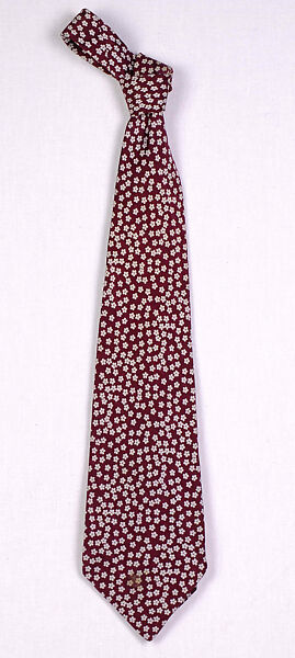 Necktie, Silk, French