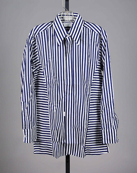 Shirt, Pierre Cardin (French (born Italy), San Biagio di Callalta 1922–2020 Neuilly), Cotton, French 