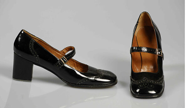 Shoes, House of Dior (French, founded 1946), leather, plastic (vinyl), French 