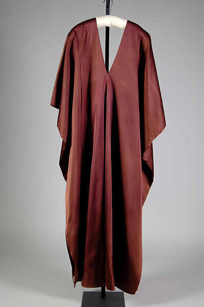 Evening caftan, Madame Grès (Germaine Émilie Krebs) (French, Paris 1903–1993 Var region), Silk, French 