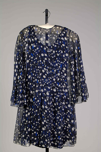 Cocktail dress, James Galanos (American, Philadelphia, Pennsylvania, 1924–2016 West Hollywood, California), Silk, American 