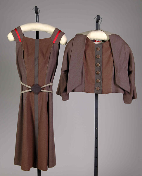 Ensemble, Hawes Incorporated (American, 1928–40; 1947–48), Wool, silk, American 