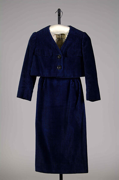 Suit, Norman Norell (American, Noblesville, Indiana 1900–1972 New York), Cotton, American 