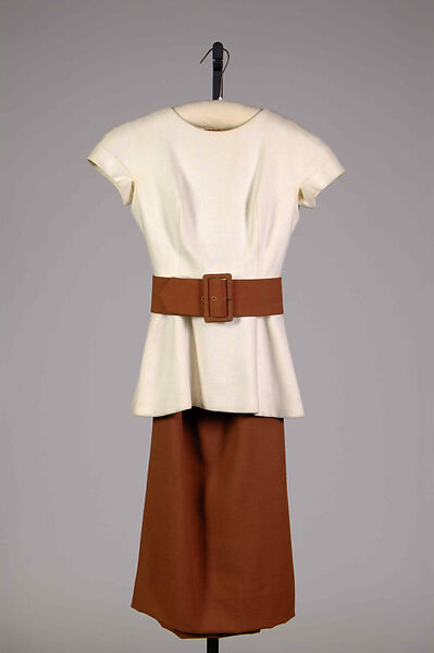 Ensemble, Norman Norell (American, Noblesville, Indiana 1900–1972 New York), Linen, American 