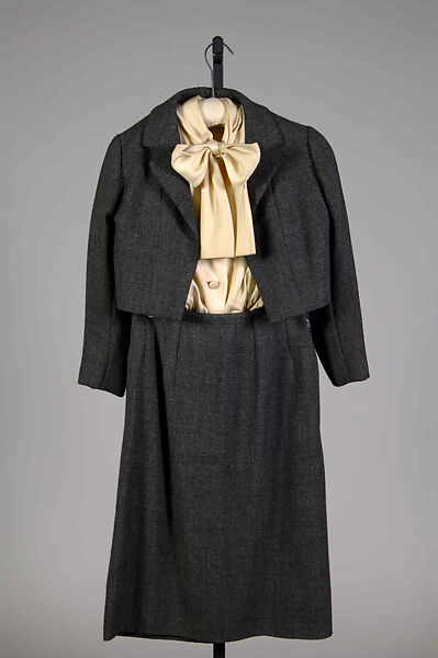 Ensemble, Norman Norell (American, Noblesville, Indiana 1900–1972 New York), Wool, silk, American