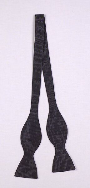 Bow Tie, A. Sulka &amp; Company (French, 1893–2002), Silk, French 