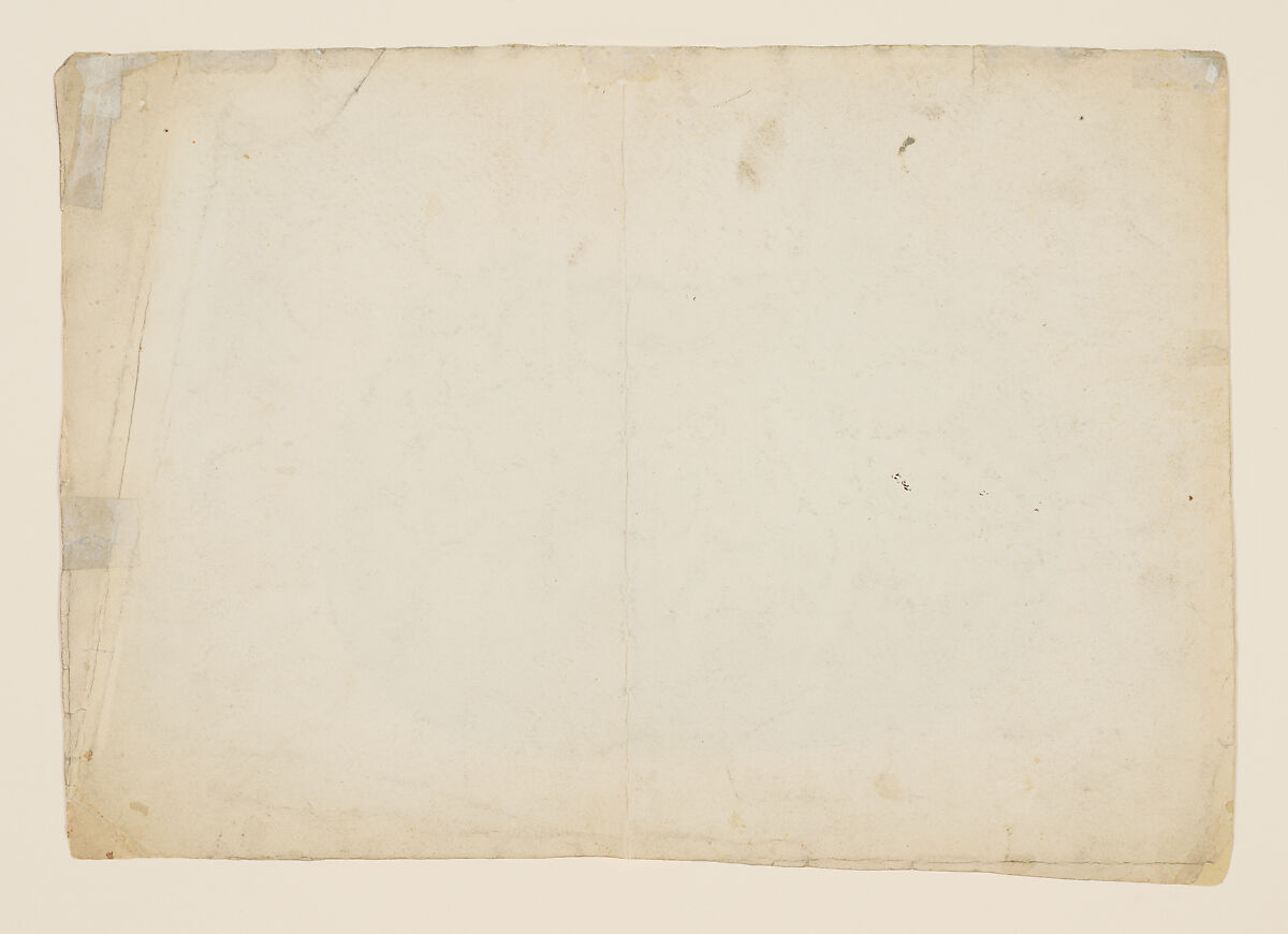 Design Drawing, Louis C. Tiffany (American, New York 1848–1933 New York), Watercolor and graphite on paper, American