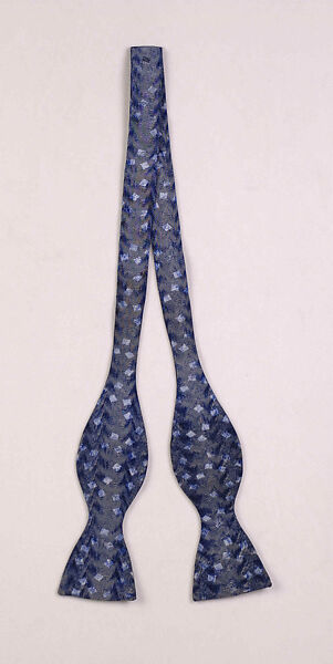 Bow Tie, A. Sulka &amp; Company (French, 1893–2002), Silk, French 