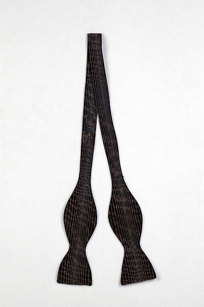 Bow Tie, A. Sulka &amp; Company (French, 1893–2002), Silk, American 