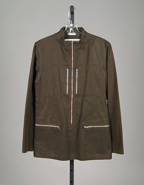 Jacket, Yves Saint Laurent (French, founded 1961), Cotton, French 