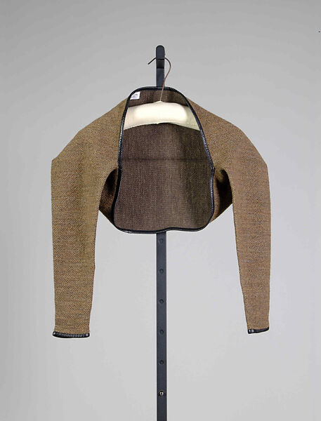 Shrug, Bonnie Cashin (American, Oakland, California 1908–2000 New York), Wool, leather , American 