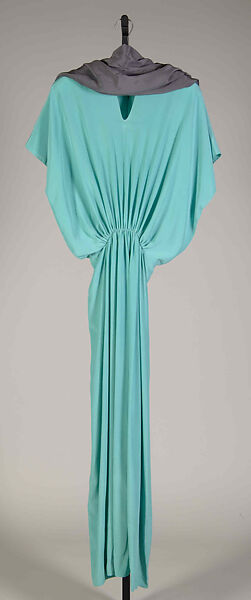 Evening dress, Madame Grès (Germaine Émilie Krebs) (French, Paris 1903–1993 Var region), Silk, French 