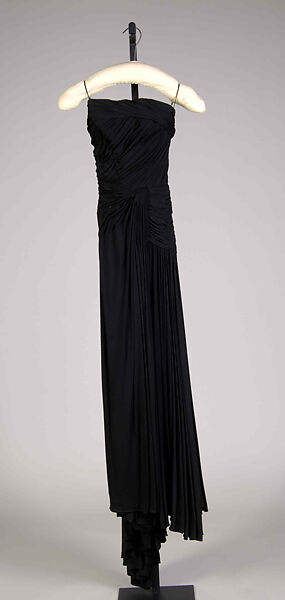 Evening dress, James Galanos (American, Philadelphia, Pennsylvania, 1924–2016 West Hollywood, California), Silk, American 