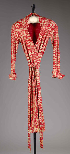 Dress, Diane von Furstenberg (American, founded 1972), Cotton, rayon, American 