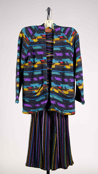 Suit, Missoni (Italian, founded 1953), Wool, Italian 