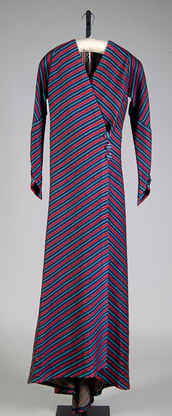 Evening robe, Hawes Incorporated (American, 1928–40; 1947–48), Wool, American 