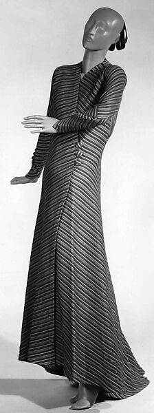 Evening robe, Hawes Incorporated (American, 1928–40; 1947–48), Wool, American