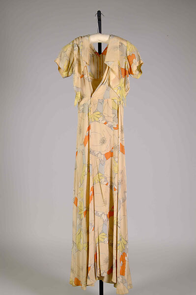 "Queen Anne", Elizabeth Hawes (American, Ridgewood, New Jersey 1903–1971 New York), Silk, American