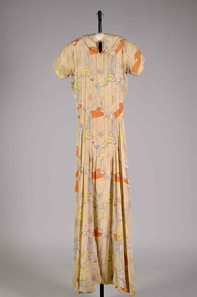 "Queen Anne", Elizabeth Hawes (American, Ridgewood, New Jersey 1903–1971 New York), Silk, American 