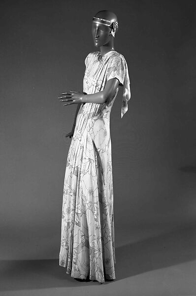 "Queen Anne", Elizabeth Hawes (American, Ridgewood, New Jersey 1903–1971 New York), Silk, American