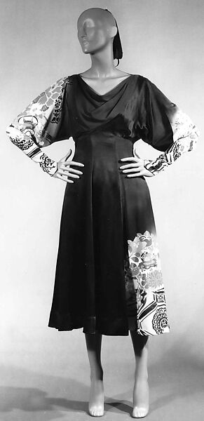 Dress, Elizabeth Hawes (American, Ridgewood, New Jersey 1903–1971 New York), Silk, American