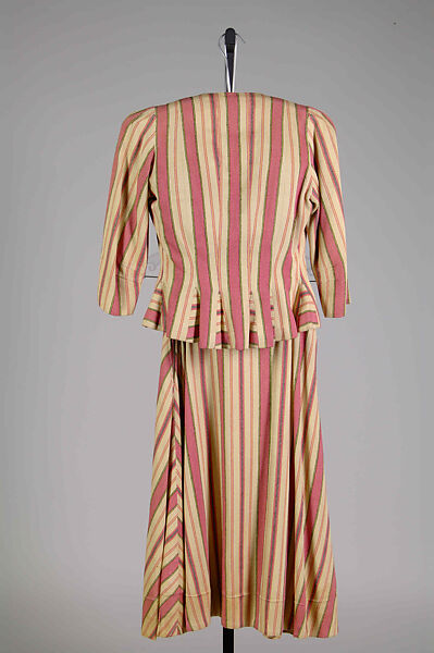 Suit, Elizabeth Hawes (American, Ridgewood, New Jersey 1903–1971 New York), Cotton, American