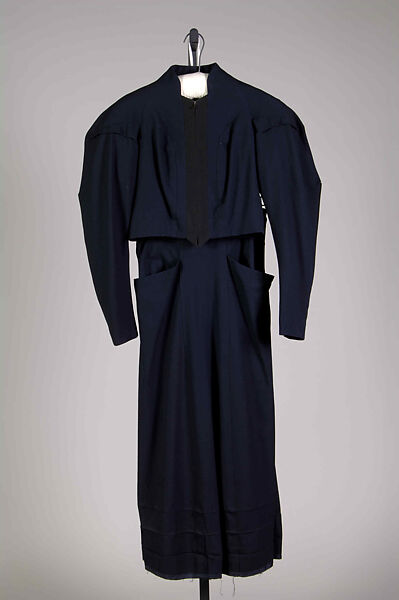 Dress, Hawes Incorporated (American, 1928–40; 1947–48), Wool, American 