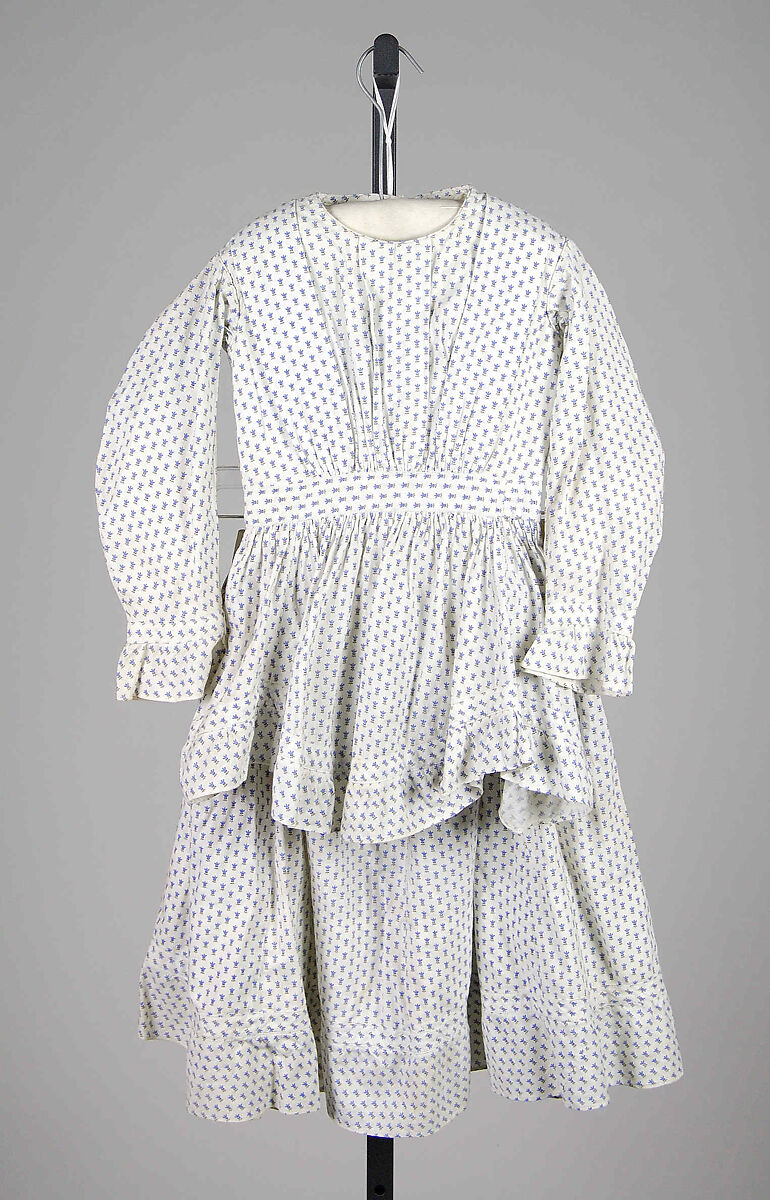 Dress, Cotton, American 