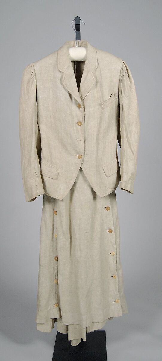 Cycling suit, Linen, American 