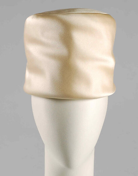 Toque, House of Balenciaga (French, founded 1937), Silk, French 