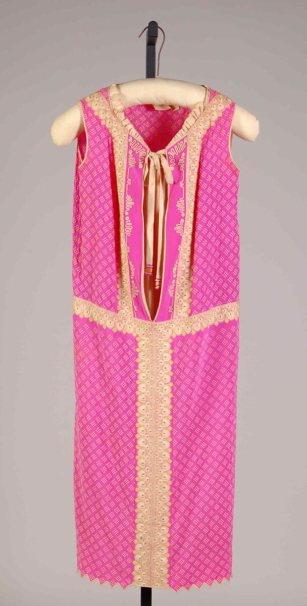 Dress, House of Lucile (British, founded 1895), Silk, French 