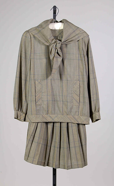 Dress, Bill Blass Ltd. (American, founded 1970), Wool, American 