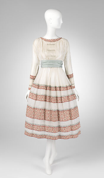 Dress, House of Lanvin (French, founded 1889), Cotton, French
