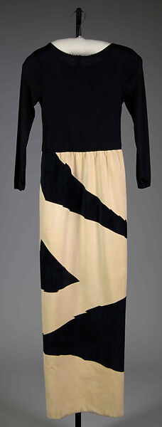 Evening dress, Vera Maxwell (American, 1901–1995), Synthetic, American 