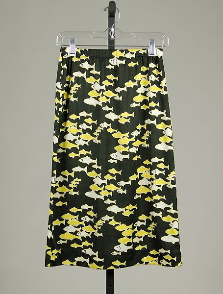 Skirt, Vera Maxwell (American, 1901–1995), Synthetic, American 