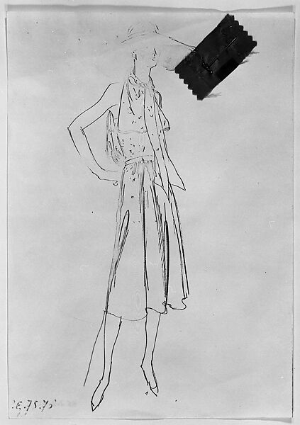 Evening dress, Madame Grès (Germaine Émilie Krebs) (French, Paris 1903–1993 Var region), Silk, French