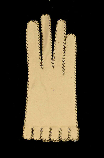 Gloves, Bonnie Cashin (American, Oakland, California 1908–2000 New York), Cotton, American 