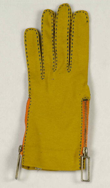 Gloves, Bonnie Cashin (American, Oakland, California 1908–2000 New York), Cotton, American 