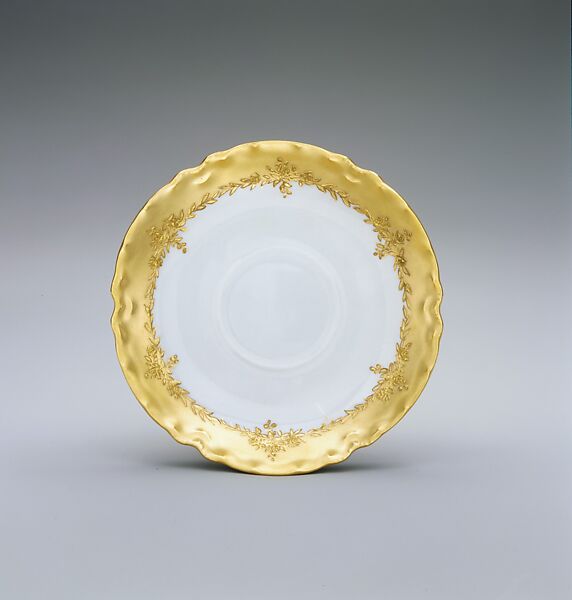 Demitasse Cup and Saucer, Onata North Fitts (1871–1946), Porcelain