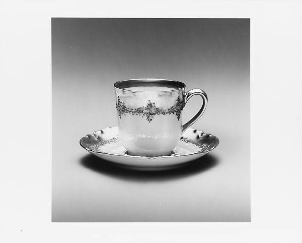 Demitasse Cup and Saucer, Onata North Fitts (1871–1946), Porcelain