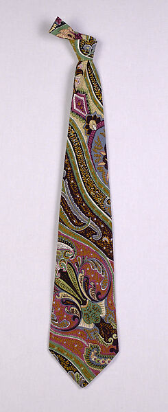 Necktie, House of Dior (French, founded 1946), Silk, French 