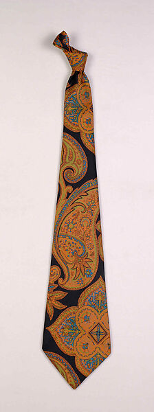 Necktie, House of Dior (French, founded 1946), Silk, French 