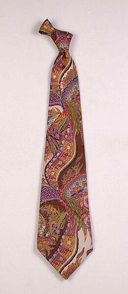 Necktie, Turnbull &amp; Asser (British, founded 1885), Silk, British 